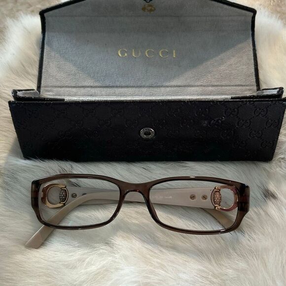 GUCCI Eyeglass Frames w/Case main image 5